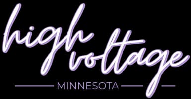 High Voltage Volleyball Club logo